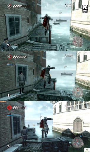 Assassin's Creed II - Сравнение графики PC vs PS3 vs XBOX 360